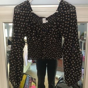 Princess Polly long sleeve blouse